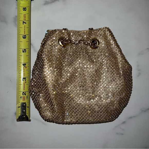Gold Rhinestone Purse - Picture 4 of 4